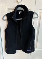 Fleece Vest Black