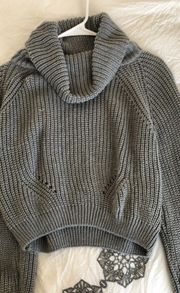 Grey Turtleneck 