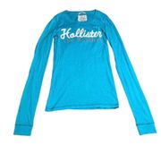 Hollister Y2k embroidered  long sleeve