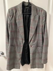 Plaid Blazer