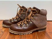 Woolrich Rockies Lace Up Ankle Boots Brown 9.5