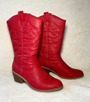 Red Cowgirl Boots