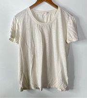 Sundry Short Sleeve Tee Heart & Star on the Sleeves Size Small