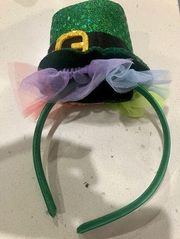 St. Patrick’s Day Mini Sequin Hat Headband Shamrock Hat 🎩 🍀