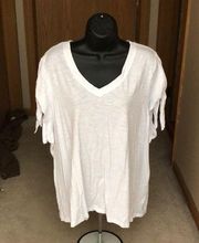 Falls creek, white blouse 3X