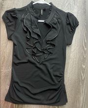Heartsoul black blouse size medium