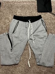 Essential Zipper Sweatpants