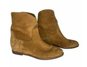 Vince Sinclair Cowboy Boot brown 6M suade NEW $375