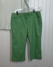 Ted Baker & Theory Green Cashmere Blend Sweater & Capris Bundle of 2 Size 2