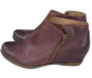 Dansko Leyla Wedge Ankle Boots Booties Shoes Women's Size 37 EU/ 6.5-7 US