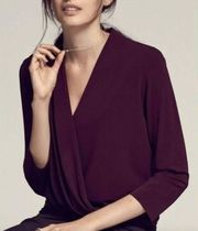 MM LaFleur Deneuve Drape Top