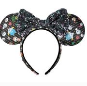 Disney Loungefly Nightmare Before Christmas Minnie Mouse Ears