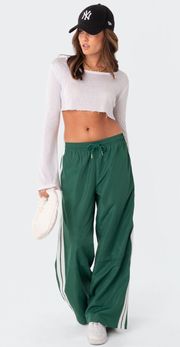 Green  Track Pants