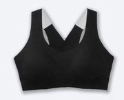 BROOKS Dare Crossback Run Bra Black Size 40 C/D Sports Bra