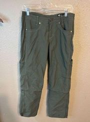 Kuhl Mountain Culture Zip Off Pants Womens Hiking Size 6