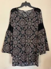 Patterned Lace Spring Dress 