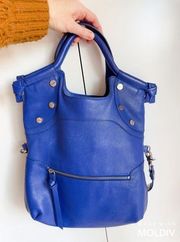 Foley + Corinna Purple leather Shoulder Bag Handbag Crossbody