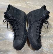 Converse All Star High Top Bossey Water Repellent Trainer in Black from the Chuck Taylor 70'c Collection  Sneakers 8.5