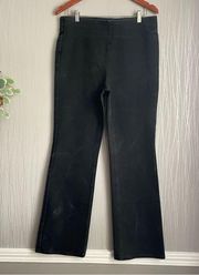 Soft Surroundings The Ultimate Denim Pull-On Bootcut Jeans in Black Size Medium