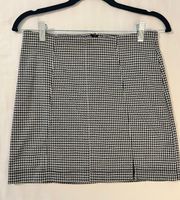 Houndstooth Skirt