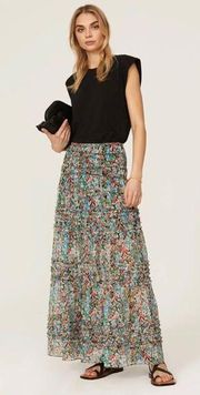 RTR 
Ted Baker London
Amadea Skirt Maxi Skirt Size 3 Multicolored Floral pleated