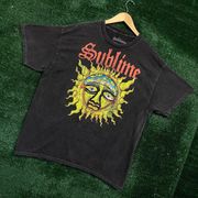 Urban Outfitters Sublime Long Beach Sun Logo Rock tshirt size large