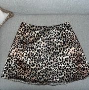 Princess Polly Cheetah Skirt