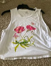 Flowery Tank Top