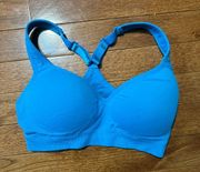 Small blue DSG (Dicks Sporting Goods) sports bra