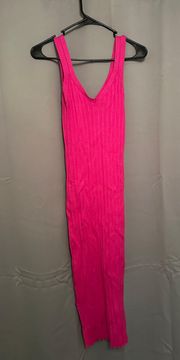 Pink Midi Dress