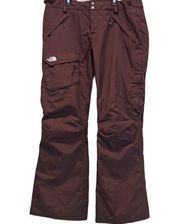 The North Face Women’s Brown HYVENT Waterproof Winter Ski Snow Pants Size Medium