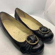 Lauren Ralph Lauren Black Flat Shoe