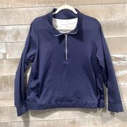 Tommy Bahama navy half zip pullover size XL