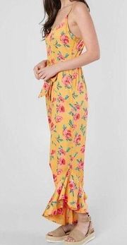 FINAL PRICE Billabong Floral Wide Leg Jumpsuit