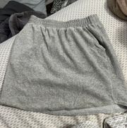 Sweatpants Skirt