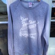 Lacoste Live shoo shoo shoo honey gray sweatshirt alligator size 4/M unisex