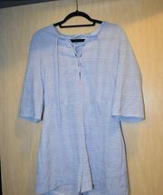 Ali and Jay Light Blue Weekend Romper - Size M