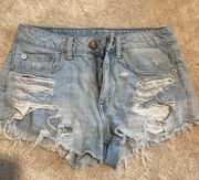 Jean shorts