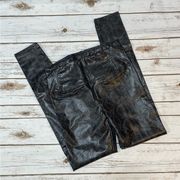 7 for all Mankind Snakeskin Leggings