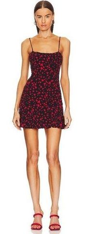 NEW NWT  Teddy Mini Dress In Kimmy Heart Print