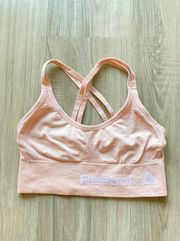 Pink Sports Bra