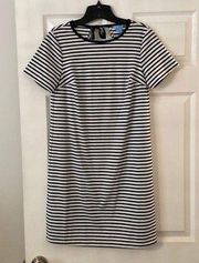 Draper James Dress size XS brand new with tag color navy blue and white