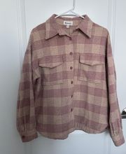 Flannel Button Up Jacket