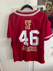 San Fransisco 49er Baseball Jersey