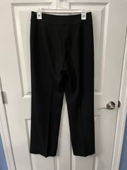Size 4 Flat Front Black Dress Pants