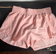 Pink Running Shorts