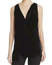 🆕 Kenneth Cole velvet twist front surplice…