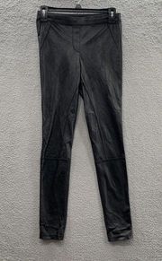Wilfred Free vegan faux leather leggings sz S flawless perfect for fall + winter