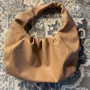 Ruched shoulder bag