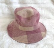 Anthropologie Pink Bucket Hat